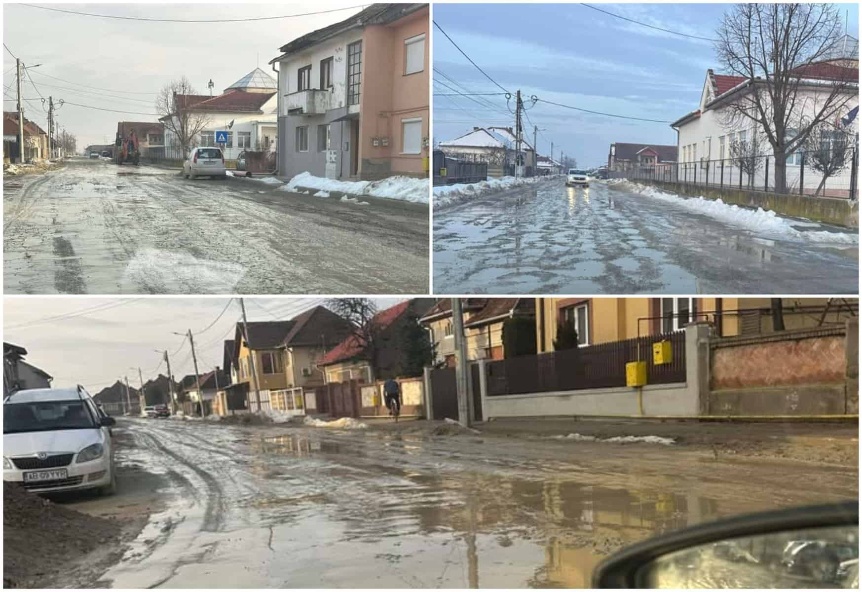 foto Știrea ta: părinți nevoiți să „înoate” în noroi pentru